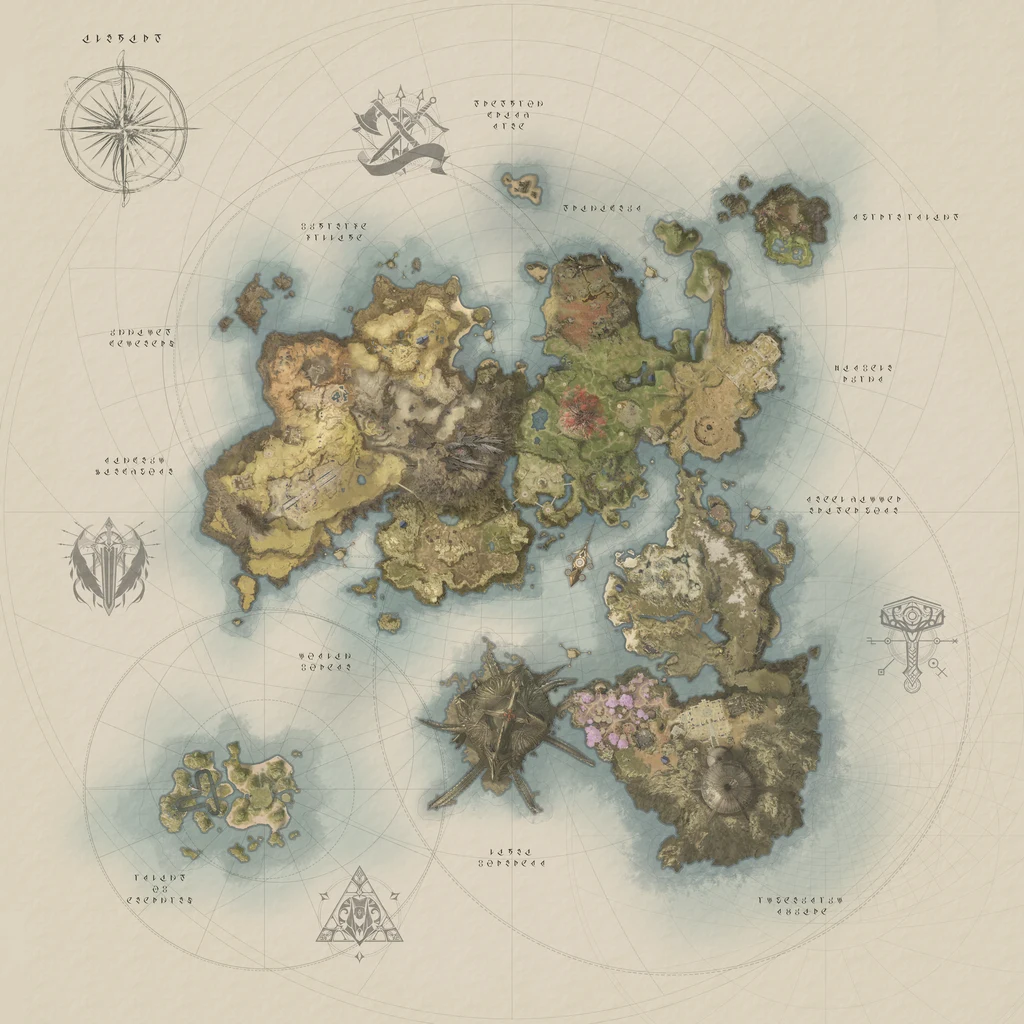 Altgard regional map